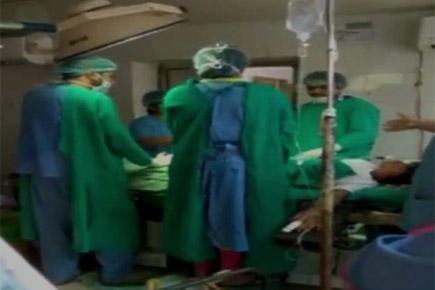 Watch video: Doctors fight while operating on pregnant woman