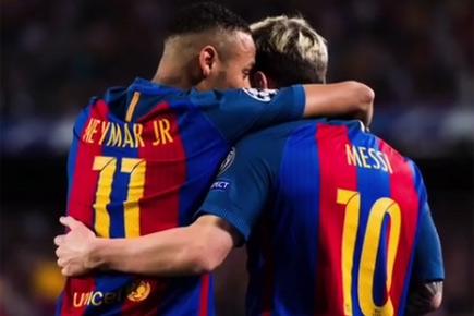Watch video: I love you!: Messi's emotional message for Neymar on Instagram