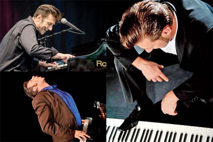 Watch out Swiss pianist Nico Brina perform surprising acts with piano in Mumbai