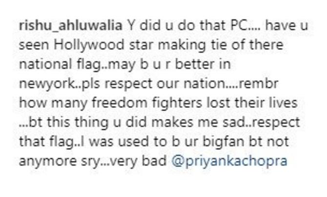 Priyanka Chopra shamed for not wearing sari and 