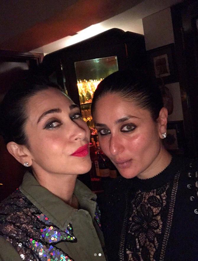 Karisma Kapoor and Kareena Kapoor Khan