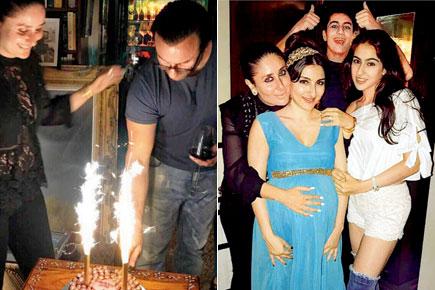 Pregnant Soha Ali Khan looks like a princess at Saif Ali Khan's birthday bash