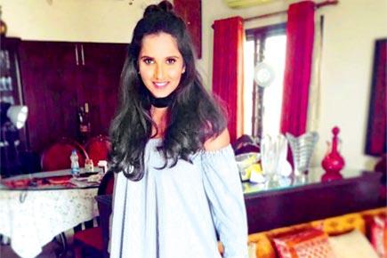 Forget fifty shades of grey, Sania Mirza needs just one and rocks in it!