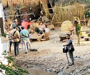 Aamir Khan on set of Thugs Of Hindostan in Thailand