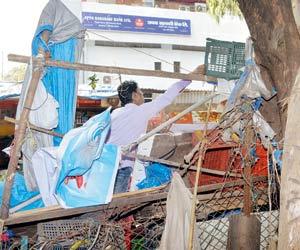 Andheri society left open to miscreants after BMC demolishes boundary wall
