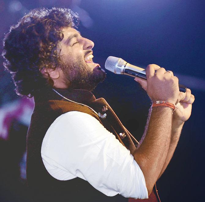 670px x 659px - Arijit Singh: My family doesn't play my songs
