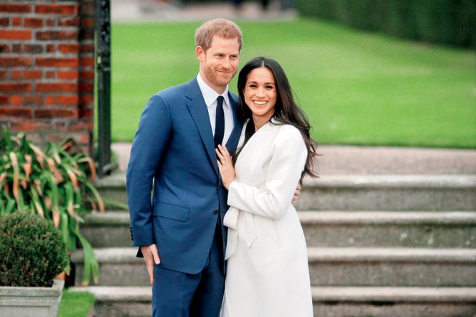 Prince Harry with Meghan Markle