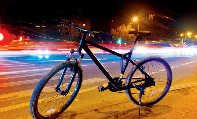 Cycle on empty roads