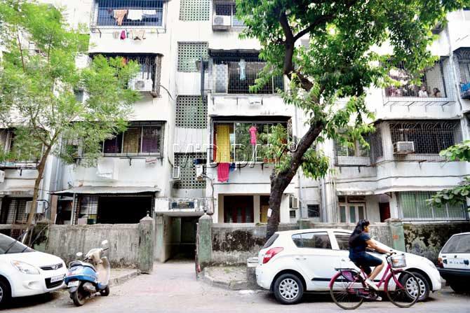Prarthana Apartments. Pics/Bipin Kokate