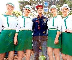 Australian driver Daniel Ricciardo wants grid girls to stay