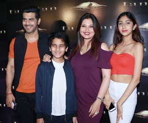 TV actress Deepshikha Nagpal, her husband Kaishav Arora, kids Vedhika and Vivaan, Hrishita Bhatt and her husband Anand Tiwari, among other Bollywood and TV celebrities, attended the launch party of a new restaurant in Juhu, Mumbai. Check out pictures from the bash TV actress Deepshikha Nagpal, her husband Kaishav Arora, kids Vedhika and Vivaan, Hrishita Bhatt and her husband Anand Tiwari, among other Bollywood and TV celebrities, attended the launch party of a new restaurant in Juhu, Mumbai. Check out pictures from the bash