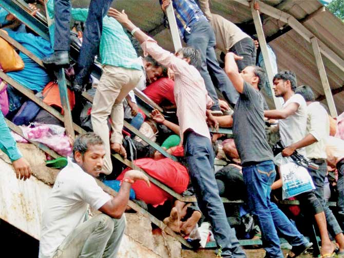 The stampede at Elphinstone Road station resulted in a series of measures being announced. File pic