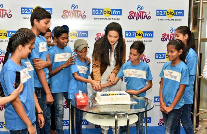 Amruta Fadnavis at the launch of the 