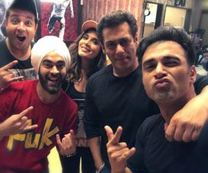Fukrey Returns team celebrates success with Salman Khan in Bigg Boss house