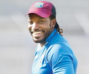 Chris Gayle leads West Indies celebrations after World Cup qualification