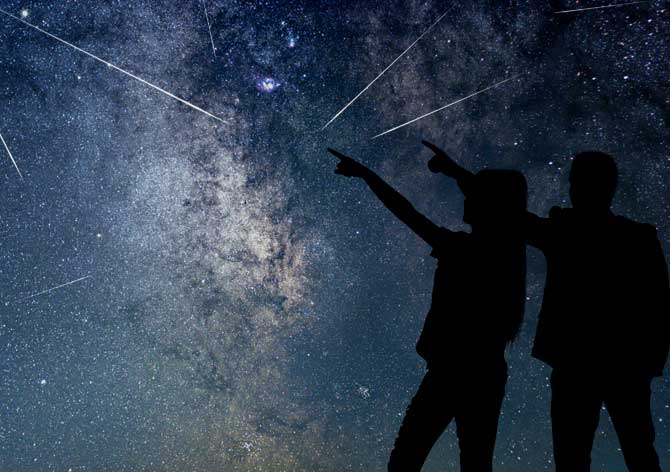 The Geminids, active from December 4 to December 17, are usually the most awaited meteor shower of the year. Representation Pic/Thinkstock