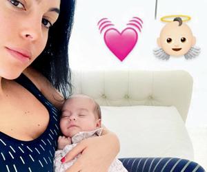 Ronaldo's girlfriend Georgina post first photo of newborn daughter Alana