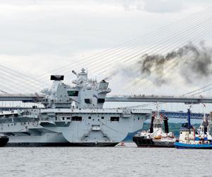 HMS Queen Elizabeth, UK's Pound 3.1 billion warship, in desperate need of repair