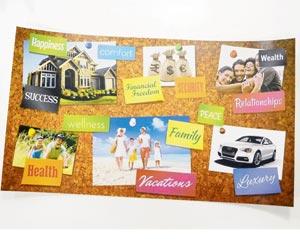 Here's how you can get started with the power of vision boards 
