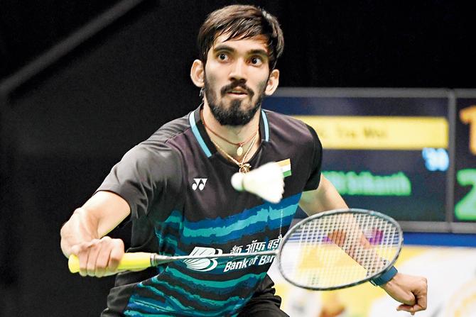 Indias Kidambi Srikanth failed to bring out his top game against Chinese Taipeis Chou Tien Chen during his 21-18, 21-18 loss yesterday. pic/pti 