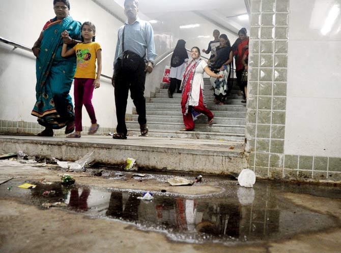 The Kurla subway showed signs of disrepair within two weeks, but our government hasn