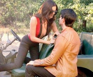 Natasa Stankovic and Gautam Rode steam it up in the woods