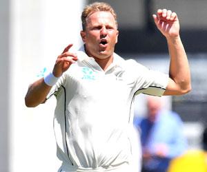 Neil Wagner hurts West Indies on Day One