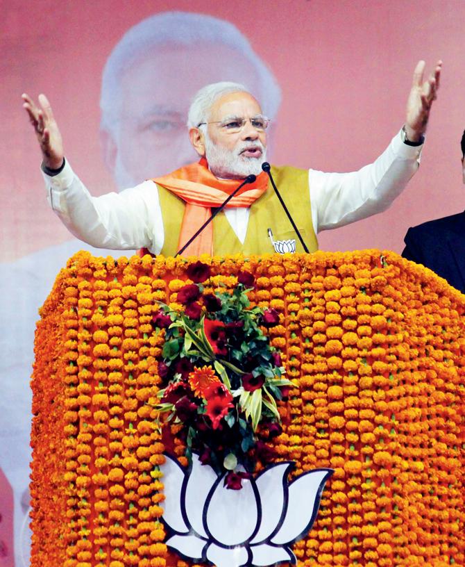 Narendra Modi. Pic/AFP