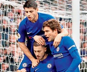 Eden Hazard scores twice as Chelsea crush Newcastle 3-1; Spurs stumble
