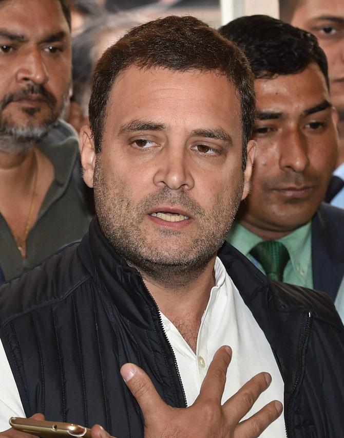 Rahul Gandhi: Entire foundation of BJP is based on lies