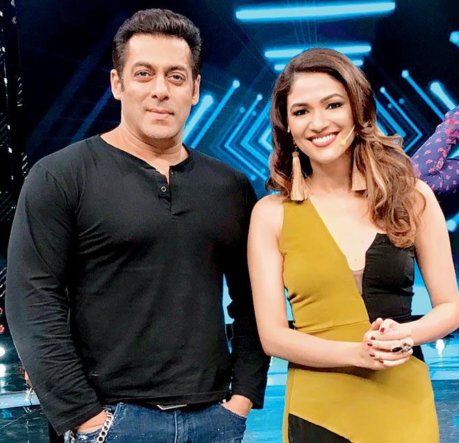 Salman Khan and Ridhima Pandit