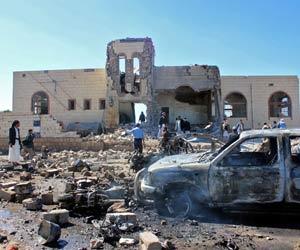 12 killed in Saudi-led airstrikes on Houthi reinforcements in Yemen