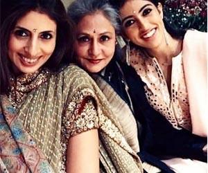 Amitabh Bachchan shares adorable photo of Jaya, Shweta and Navya Naveli