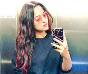 Sonakshi Sinha reveals new red hot look on Instagram