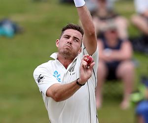 Tim Southee, Trent Boult dominate as West Indies stutter in reply