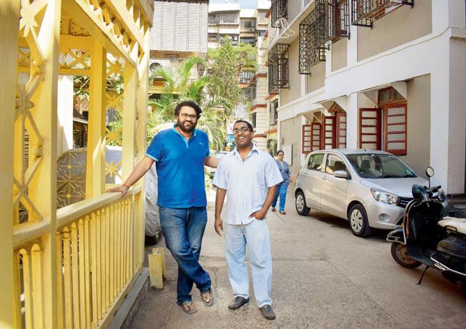 Harshvardhan Tanwar and Hansel Baptista