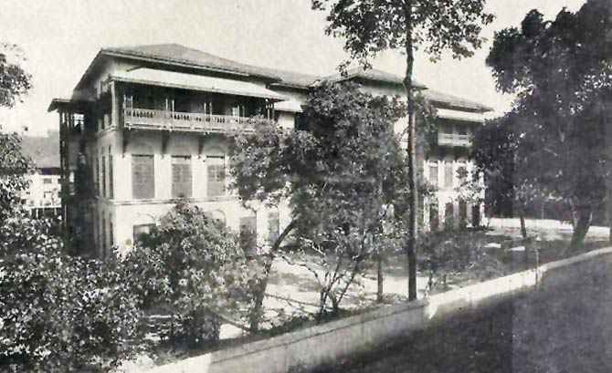 The 185-year-old Wilson High School in Girgaum