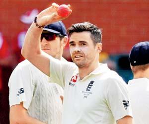 England's James Anderson becomes most over-worked seam bowler