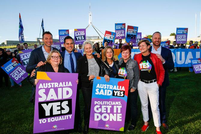 Australia celebrates day for love as it allows same sex marriage