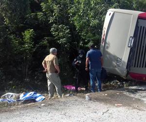 12 reported dead as foreign tourist bus crashes in Mexico