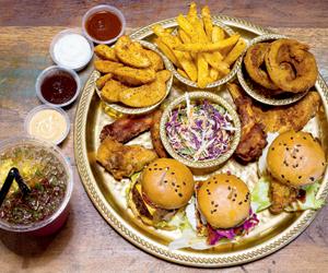 Mumbai food: Binge on an epic burger thali and support a cause this Christmas