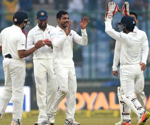 Delhi Test: India close in on win as Sri Lanka totter at 31/3 in pursuit of 410