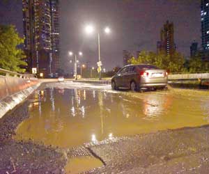 Mumbai Rains: Only 2 days of showers, and potholes are back again