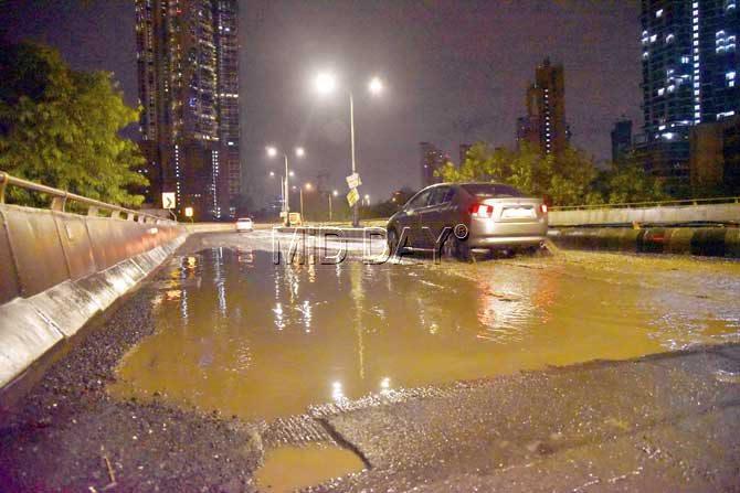 Mumbai potholes