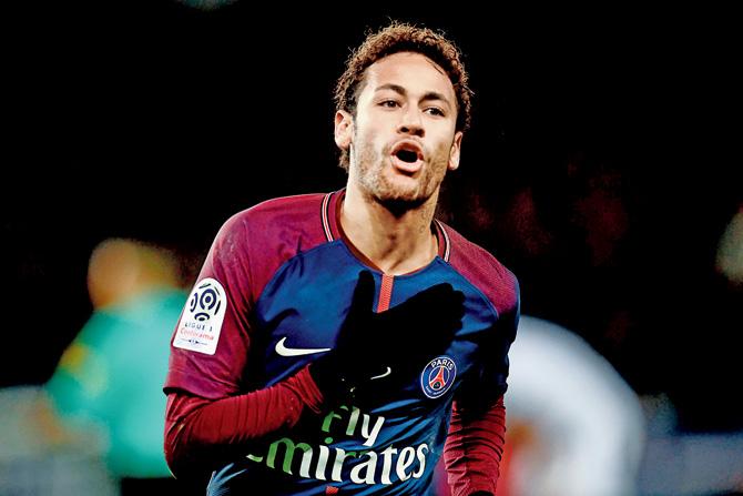 Neymar. Pic/ AFP