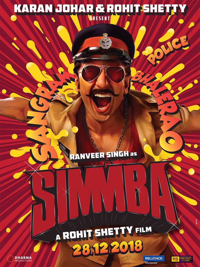 Ranveer Singh in Simmba