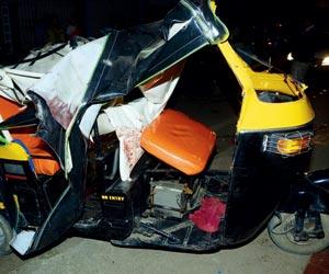 Mumbai: One dead as speeding auto crashes at Kurla
