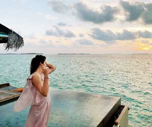 Newlyweds Zaheer Khan and Sagarika Ghatge enjoy Maldives getaway