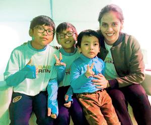 Mary Kom's sons favourite champion is not their mom, but Saina Nehwal