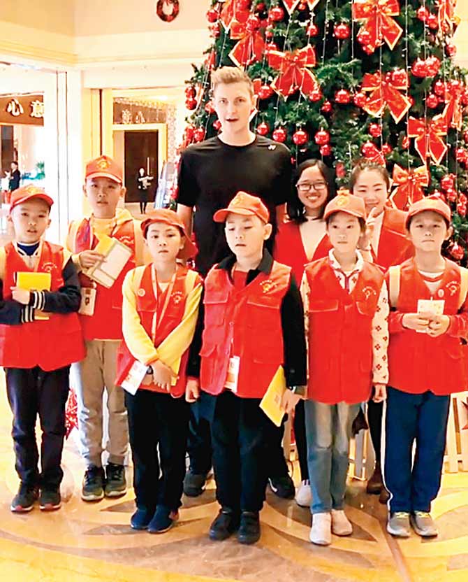 sporting stars make merry